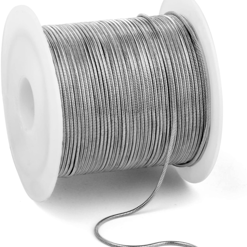 Stainless Steel Custom Snake Chain (Any Size  Up to 30”)